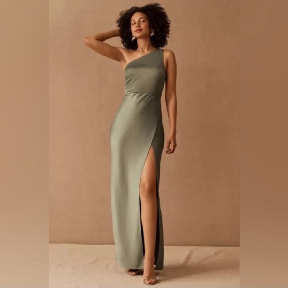 Anthropologie BHLDN Dylan Satin Charmeuse Dress Size 6